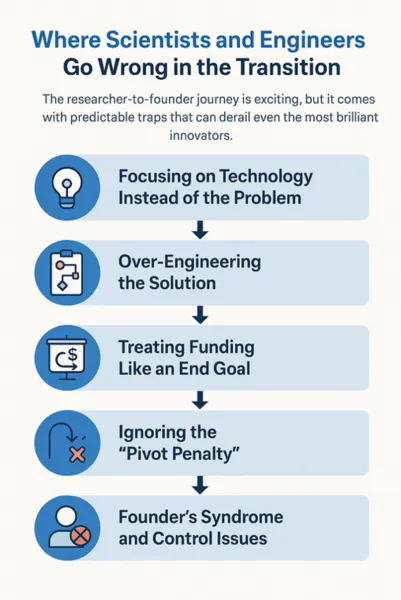 Researchers transitioning to startup funding